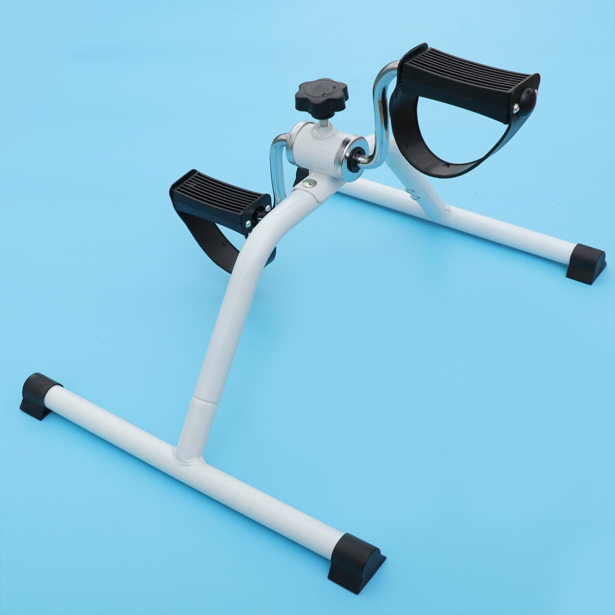 Kisangel Mini Pedal de Ejercicio para Extremidades en Casa, Equipo de Rehabilitación para Personas Mayores, Plástico Resistente y Diseño Compacto para Uso Interior