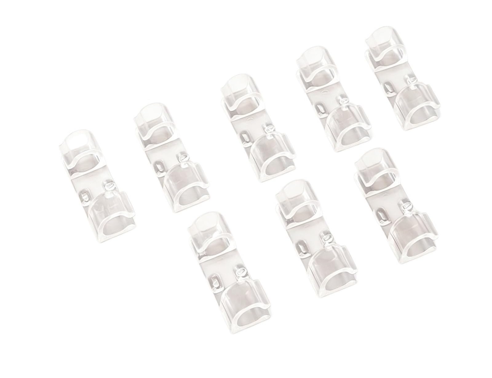 Dpnentv S-100Pcs Stick-On Cable Organizer Heavy Duty Adhesive Tv Computer Charging Cord