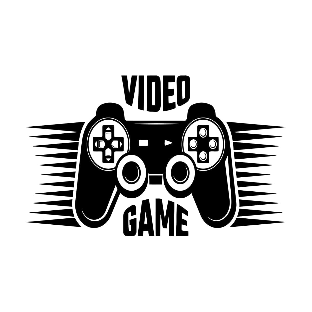 Game Room Decor Game Wall Decal Eat Sleep Game Video Game Wall Sticker Vinyl Gamer Room Decoration Gamer Gaming Sticker Small - 26x42cm — image 1