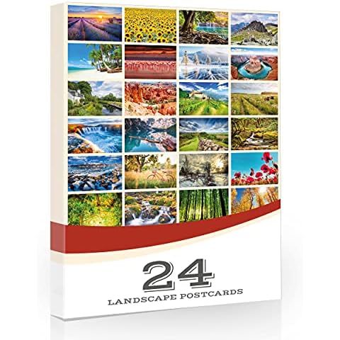 Olivia Samuel 24 Beautiful Landscape Postcards Cover
