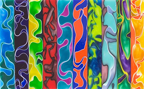 Acrylic Pen Blanks (10-Pack) (Mix 2)