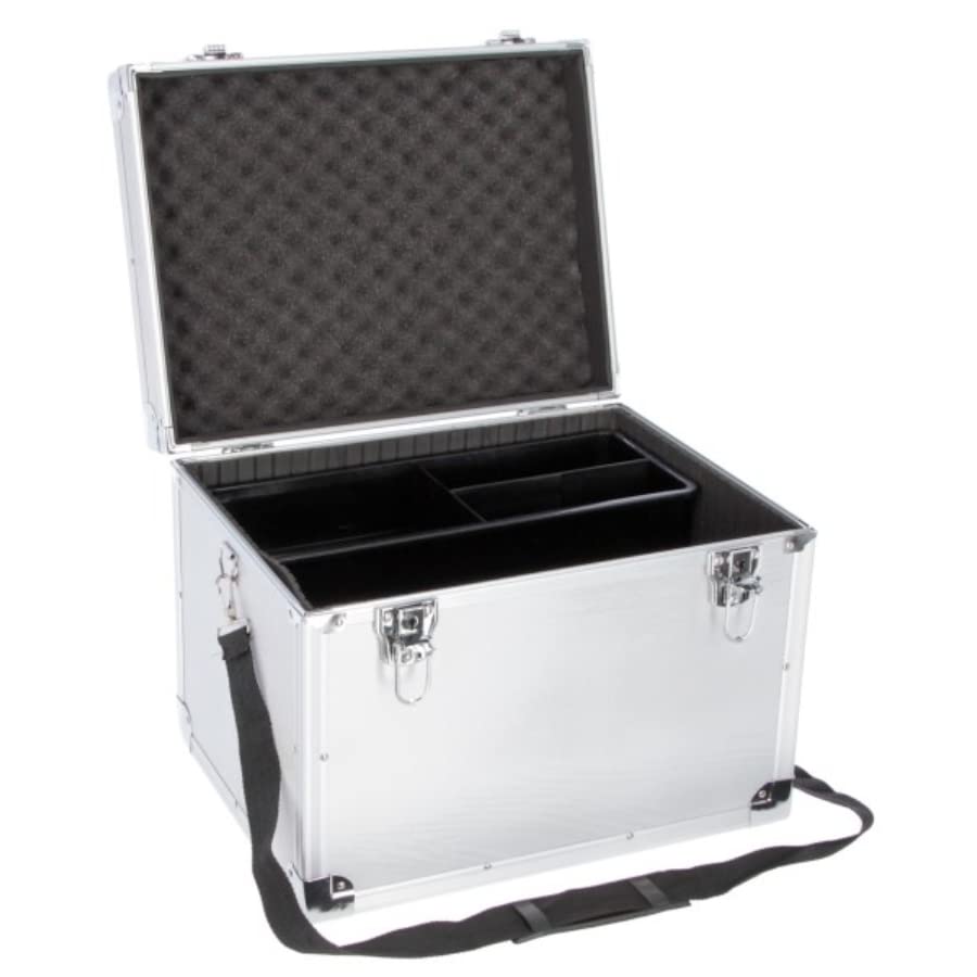 Caja de aseo para llevar todo el caso de aluminio Pony Riding Horse Tack contenedor de almacenamiento ecuestre veterinario mascota perro peluquero