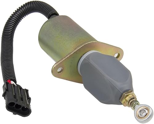 Miniatura 6 de Reemplazo 12V solamente combustible apagado solenoide 3" para 5.9L o 8.3L Cummins motor diesel 3935649