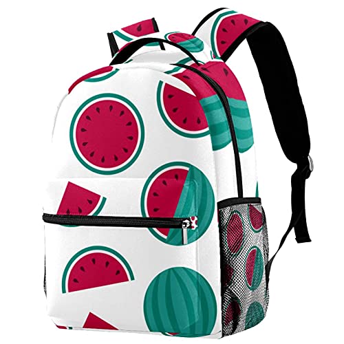 Sac à dos de voyage pastèque pour loisirs et campus ado
