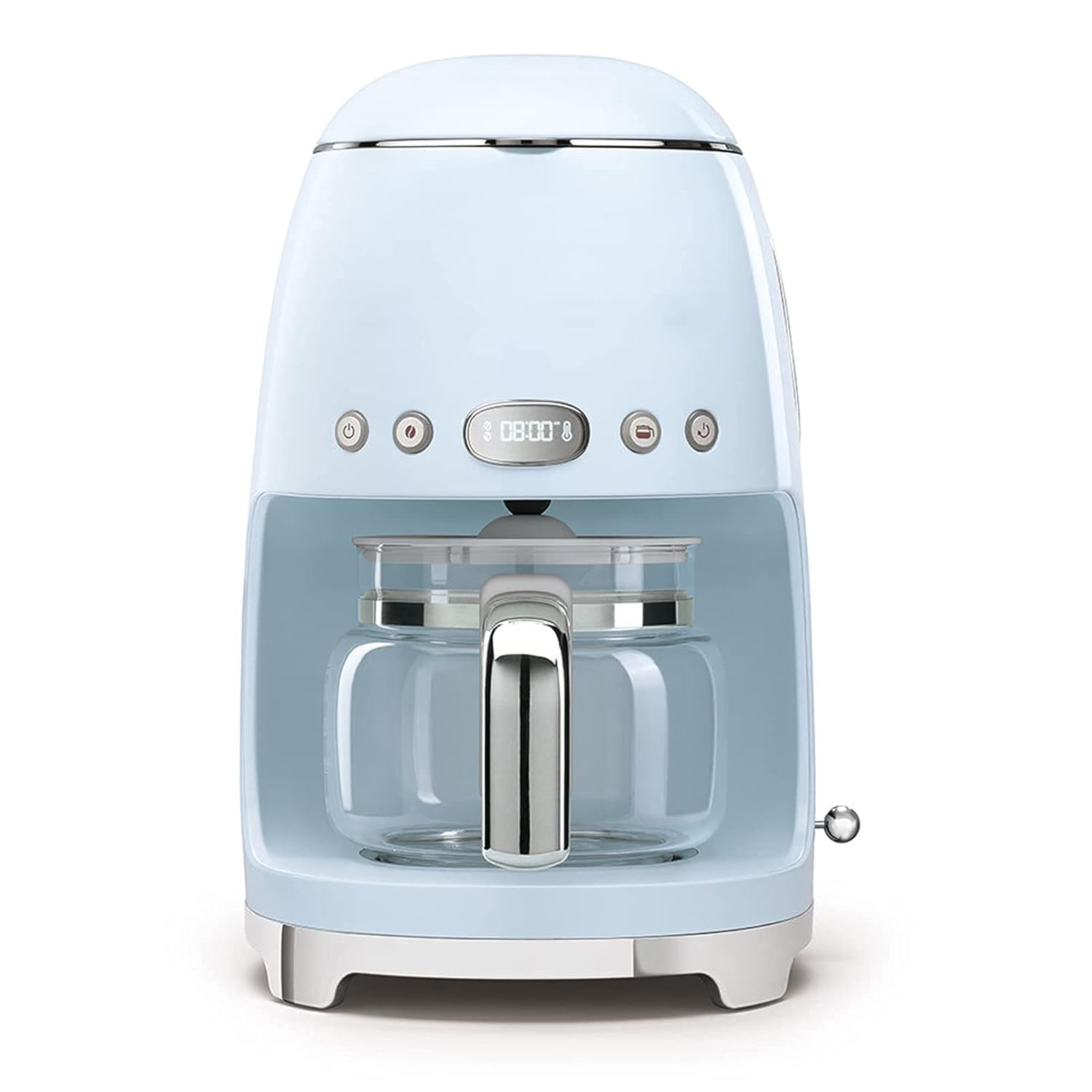 Coffee Machine American Coffee Machine Household Small Drip Coffee Pot Multi-function Insulation Coffee Tea Dual-use Coffee Machine-Blue