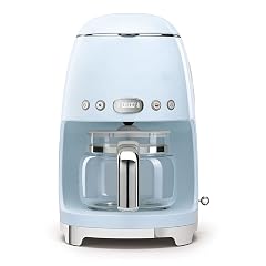 Coffee Machine American Coffee Machine Household Small Drip Coffee Pot Multi-function Insulation Coffee Tea Dual-use Coffee Machine-Blue