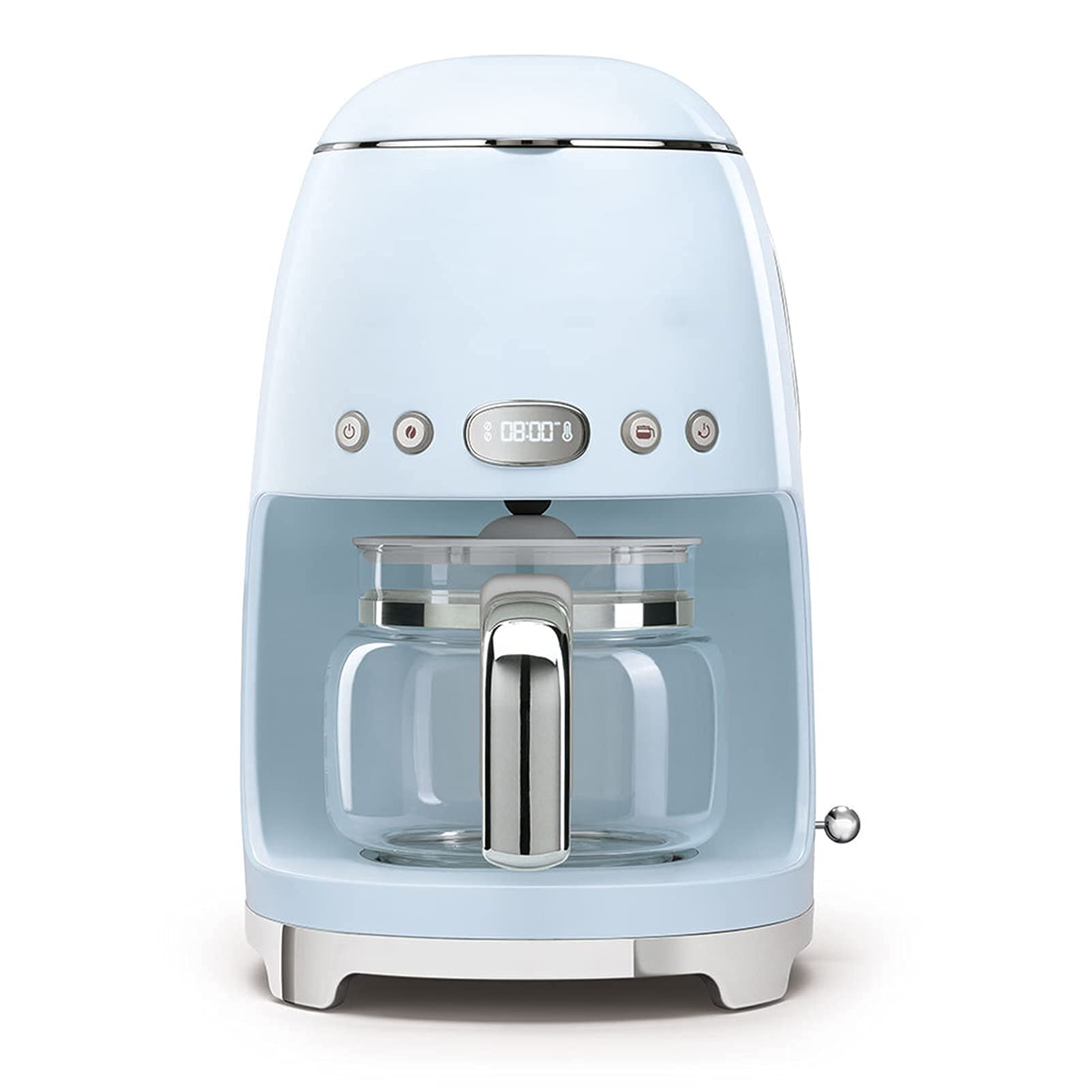 Coffee Machine American Coffee Machine Household Small Drip Coffee Pot Multi-function Insulation Coffee Tea Dual-use Coffee Machine-Blue