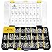 Bonost 2300 Pieces Hardware Assortment Kit - Metric & SAE Machine Screw Assortment Kit with Assorted Nuts, Bolts, and Washers (3 Trays)