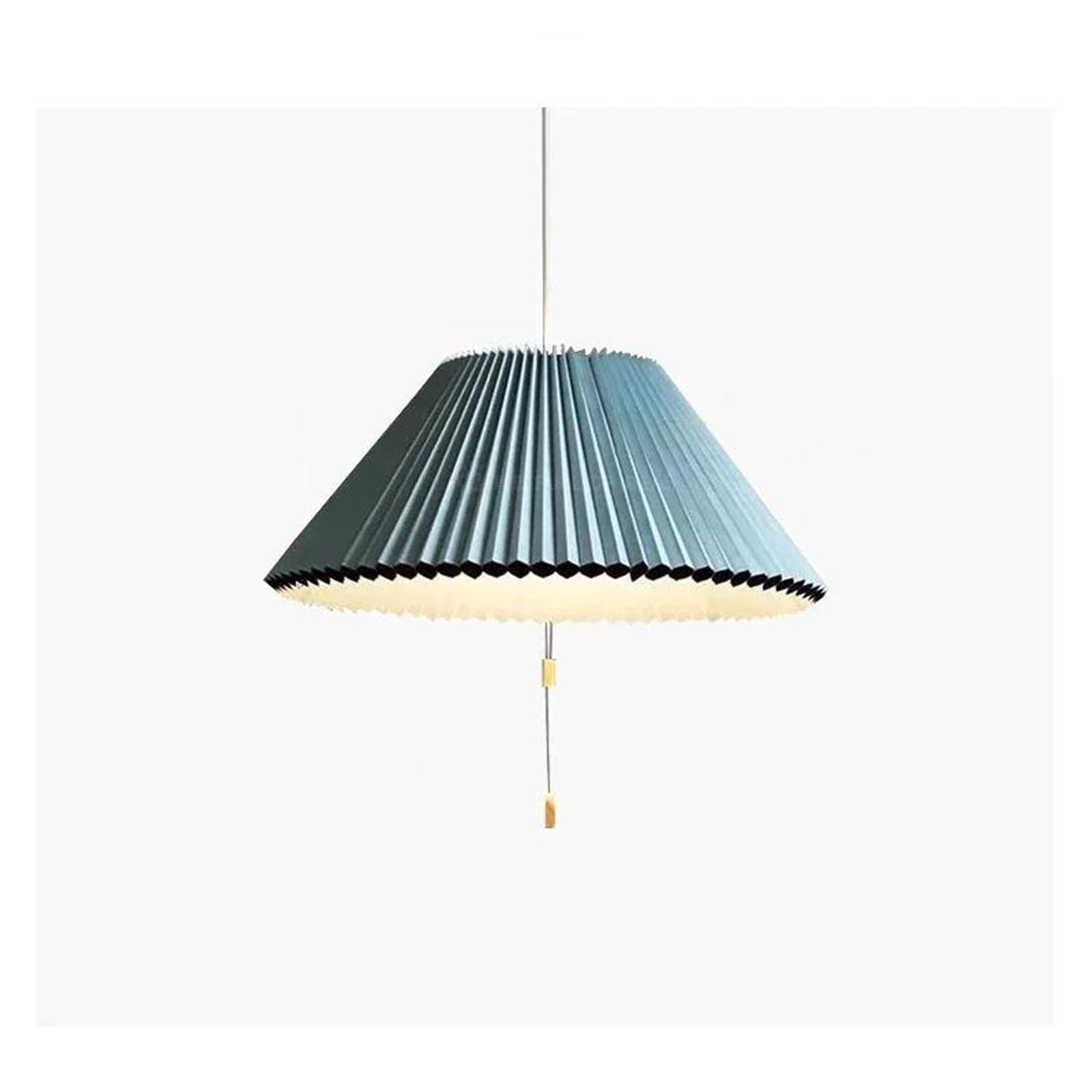 Suspension de salon en tissu plissé : lustre moderne chic au design créatif de créateur