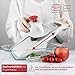 BORNER Roko PowerLine | Vegetable Grater Börner - Quality Made in Germany, Color:White