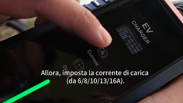 Cavo Ricarica Auto Elettrica Tipo 2 - 3.6KW - Spina Schuko - 10/13/16A Regolabile - IP66 - 6 Metri - Foto 4