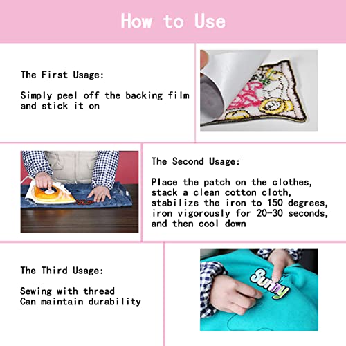 8Pcs Panda Embroidered Patches Cute Iron On Patches Bear Iron On Sew On Emblem Patch Lovely Animals Self Adhesive Chenille Patches Panda Little Heart Design Animal Applique Set For Clothes, Hat #TOP5