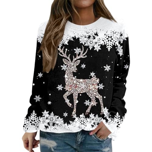 Pull femme sweat maille oversize à col roulé et capuche hiver chaud casual A18