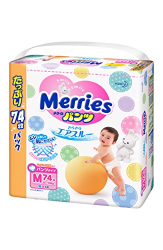 メリーズさらさらエアスルー (6~11kg)74枚