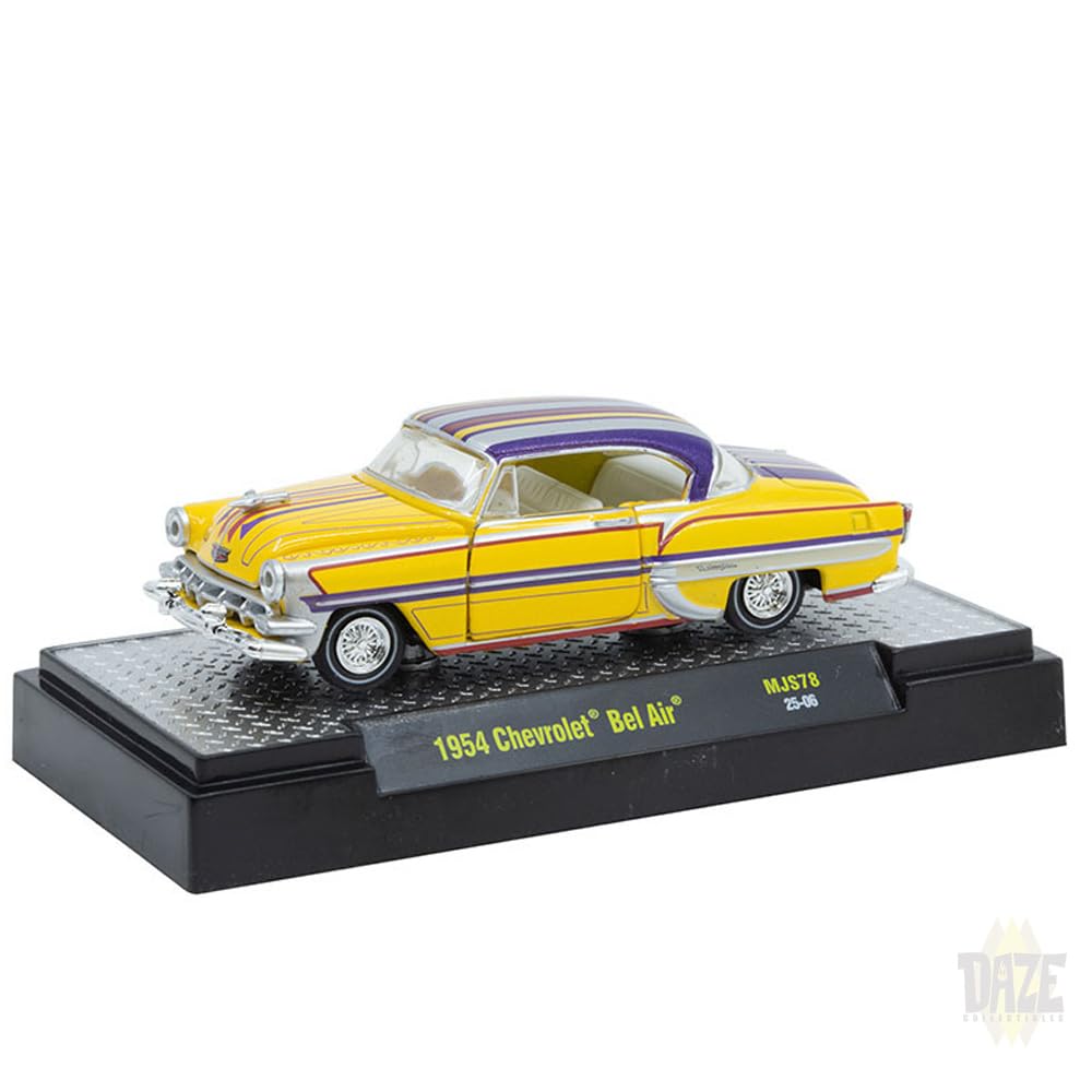 Amazon | M2 MACHINES 1/64 MiJo EXCLUSIVE - 1954 CHEVROLET BEL AIR