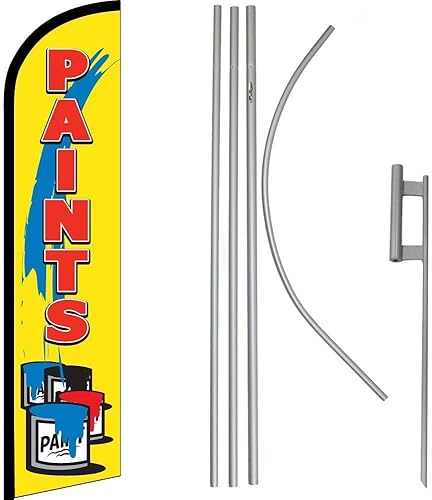 Premium Red Windless Flag & 16' Flagpole KitGround