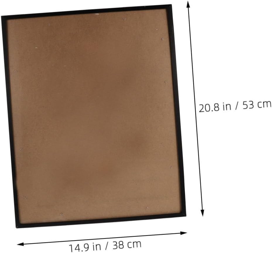 Zerodeko Large Aluminum Alloy Picture Frame for Posters Wall Mounted Display for High Traffic Areas Polished Finish for Elevator Advertisements and Commercial Spaces