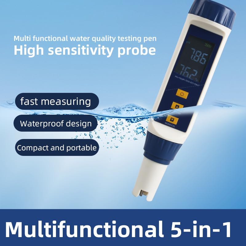 Testeur de qualité de l'eau pour corriger un pH instable simplement