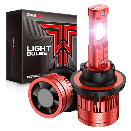 Image of Torchbeam H-13 LED 65000LM Fog Lights, 6500K White, 12X Brighter, 100,000Hrs, 2-Pack