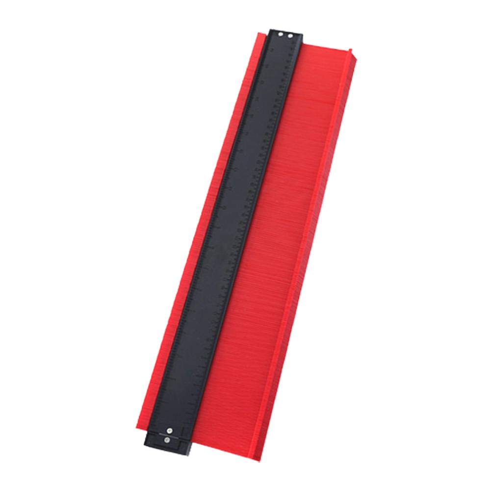 Contorno Calibro 50 Cm, Strumento Di Marcatura Professionale Per Fotocopiatrici Di Contorni Per Pavimenti In Laminato, Carpenteria, Condotto, Piastrelle, Pavimento, Carrozzeria, Bagno (20x5.3inch)