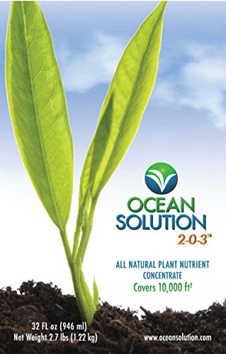 Miniatura 2 de Ocean Solution 2-0-3 - Alimento vegetal - Fertilizante orgánico líquido para jardines, paisajes, hidroponía (concentrado de fertilizante mineral