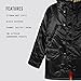Alpha Industries N-3B Slim Fit Parka - Cold Weather Military Issue Parka - Black, L