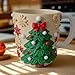 Imagen de Mozeuu Tazas de Navidad de resina artística