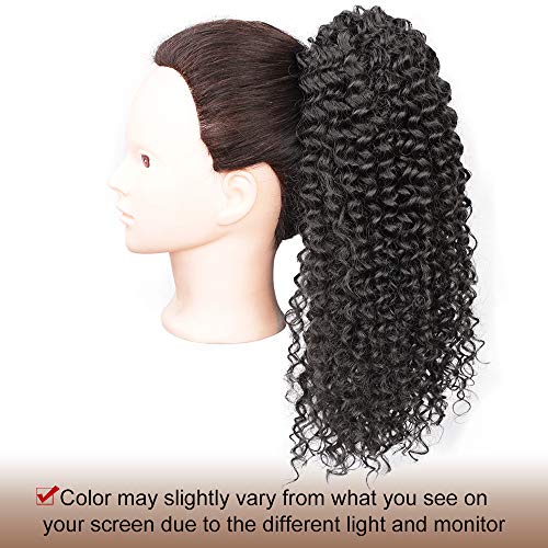 Vigorous PT105-1# Drawstring Curly Ponytail Extension thumb #1