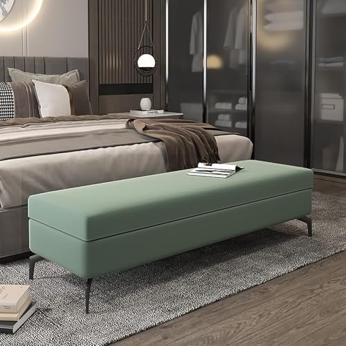Banc multifonction avec repose-pieds et coffre de rangement - 2