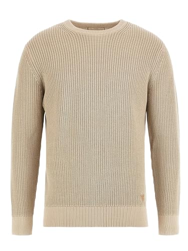 GUESS Men's Eco Delmar Washed Ribbed Sweater2