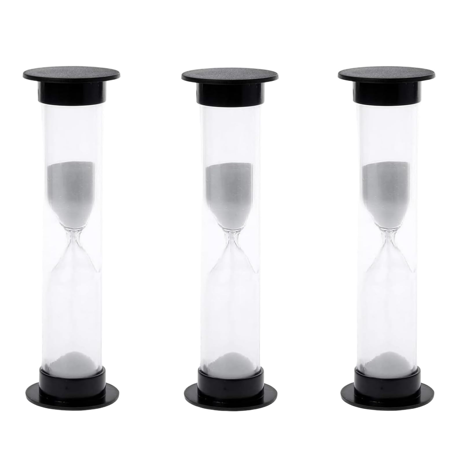 3pcs New Mini Hourglass Sand Timer - 1 Minute (60 Seconds) Sandglass Clock | Compact Sand Timer for Games, Workouts & Time Management | Portable Timekeeping Tool