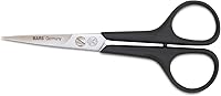 Vista 1 de Mars - Tijeras profesionales de acero inoxidable para peluquería, asas de nailon, 5 pulgadas de longitud