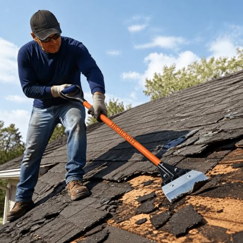 47.7'' Heavy-Duty Shingle Removal Shovel