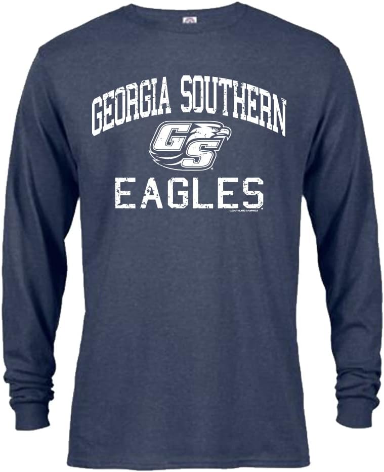 Sport Your Gear Appalachian State Mountaineers Retro Distressed Long Sleeve T-Shirt