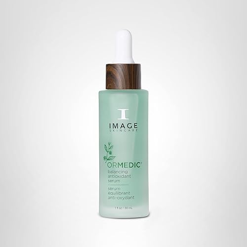 Miniatura 8 de IMAGE Skincare, ORMEDIC Suero antioxidante equilibrante, hidrata y calma la piel con aloe vera orgánico, vitamina C y extractos botánicos, 1 onza