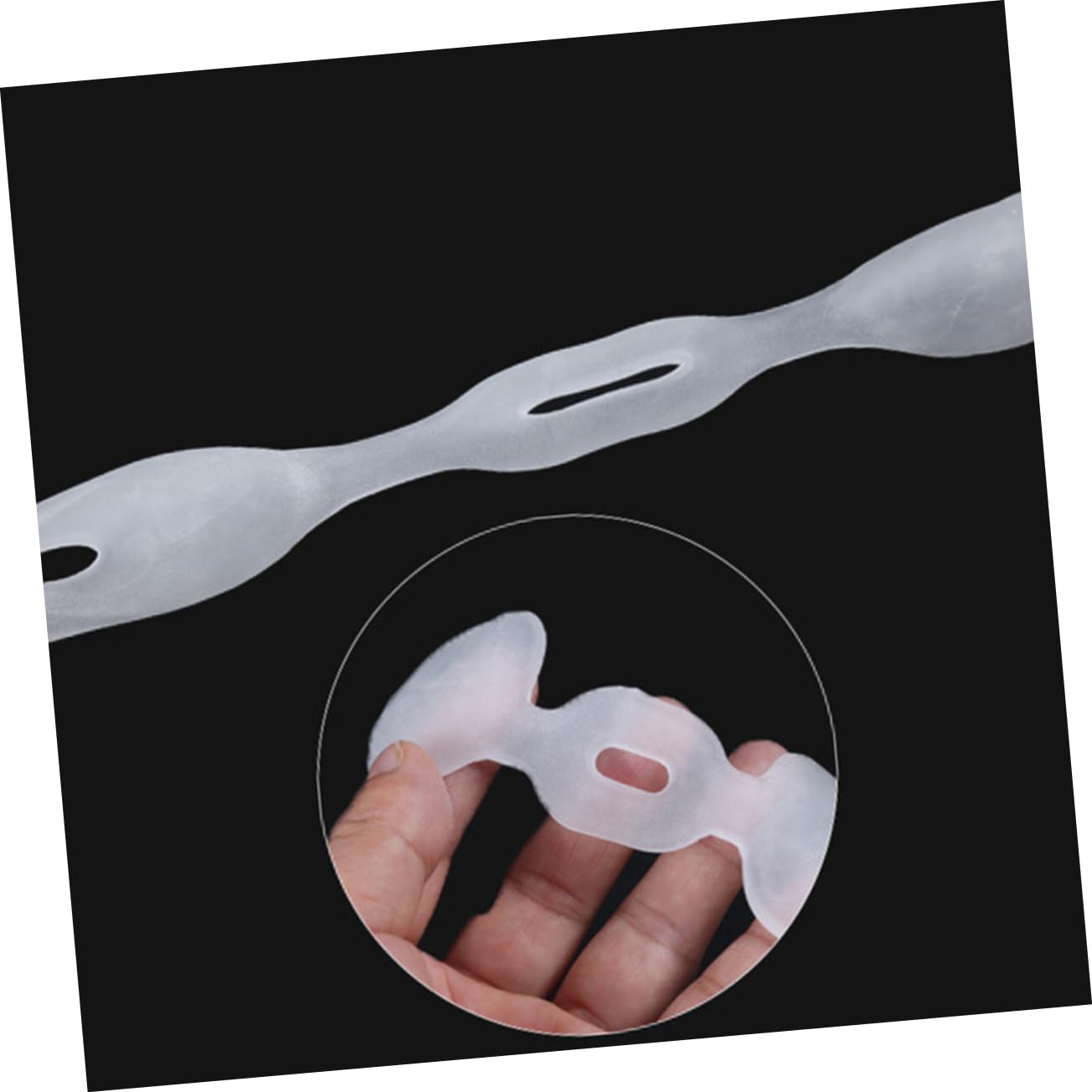 IWOWHERO Protective Sleeve Separators for Bunions for Women Men Soft Sebs Material Comfortable for Yoga Pilates