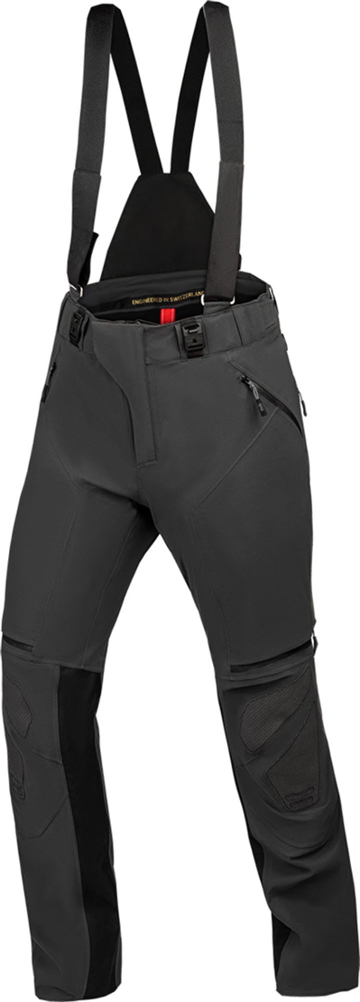 IXS Tourster-GTX 1.0 wodoodporne tekstylne spodnie motocyklowe, ciemnoszary, Short L
