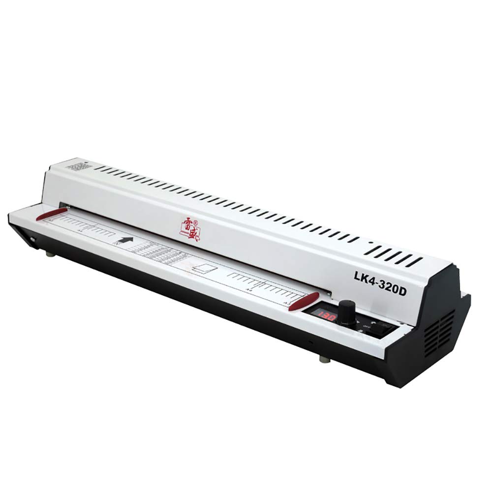 Toplionace 300W A3 A4 Máquina Laminadora Eléctrica, Máquina de Sellado de Plástico Digital A3 A4 Máquina de Laminado de Sobremoldeo de Fotos Máquina de Envoltura de Plástico 220V