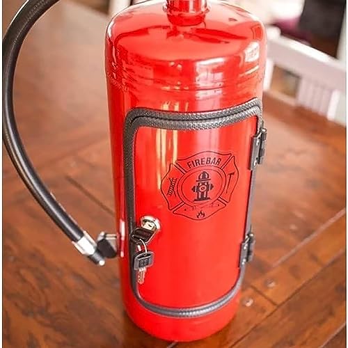 Boîte de rangement pour extincteur rouge mini bar portable 33cm - 5