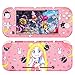 DLseego Switch Lite Skin Sticker,Motif Cool Mignon Autocollant de Film de Peau D'enveloppe Complète Durable Ensemble Complet de Protection Anti-Rayures Accessoires pour Switch Lite -Rose
