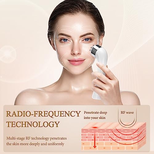 Senxiller BEAN01 Facial Massager Skin Tightening Machine, 4 Color Led Light Therapy Machine thumb #2