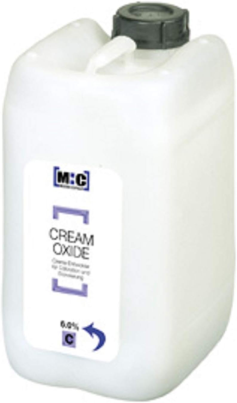 Comair M:C Cream Oxide 6% 5000ml Cream-Developer Cream-Developer for Caring, Gentle Colouring and Bleaching