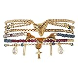 hipanema online shop Stil: Strangarmband HIPANEMA Damen-Armband Abalone Navy H19MABALNA