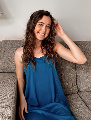Image of Avidlove Sleepwear for Women Tank Nightgown Chemise Racerback Sleeveless Sleep Dress