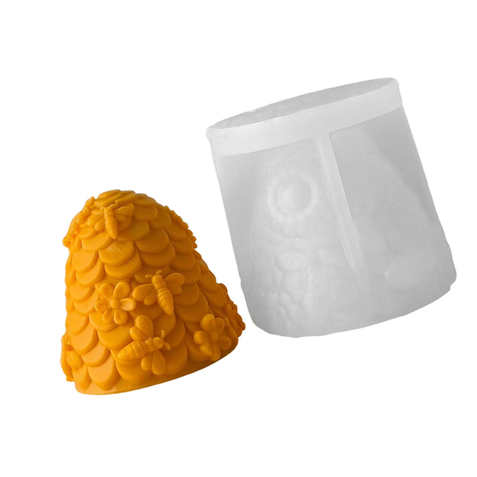 Buxuaaaa Nonstick Silicone Honeycombs for Melts Soap Making and Craft Materials Multipurpose Silicone