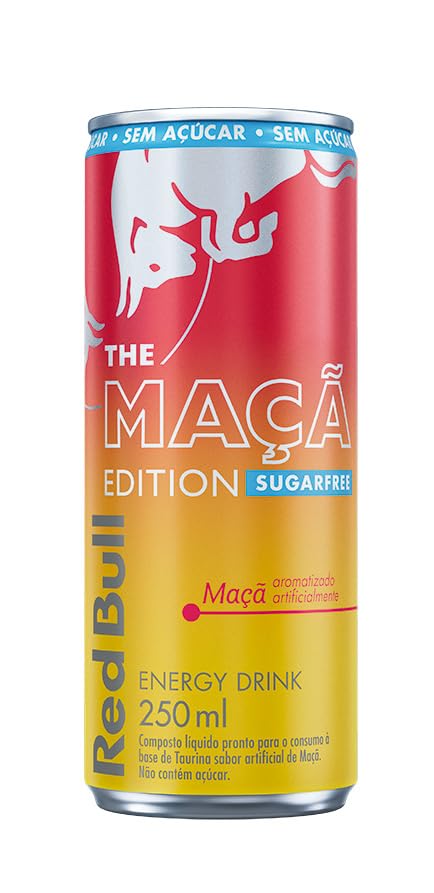 Red Bull Energético, Maçã Edition, Sem Açúcar, 250ml
