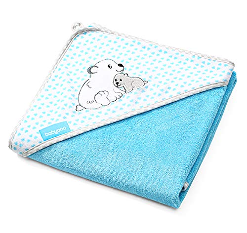 Serviette de bain à capuche pour bébé idéale pour la plage et la maison