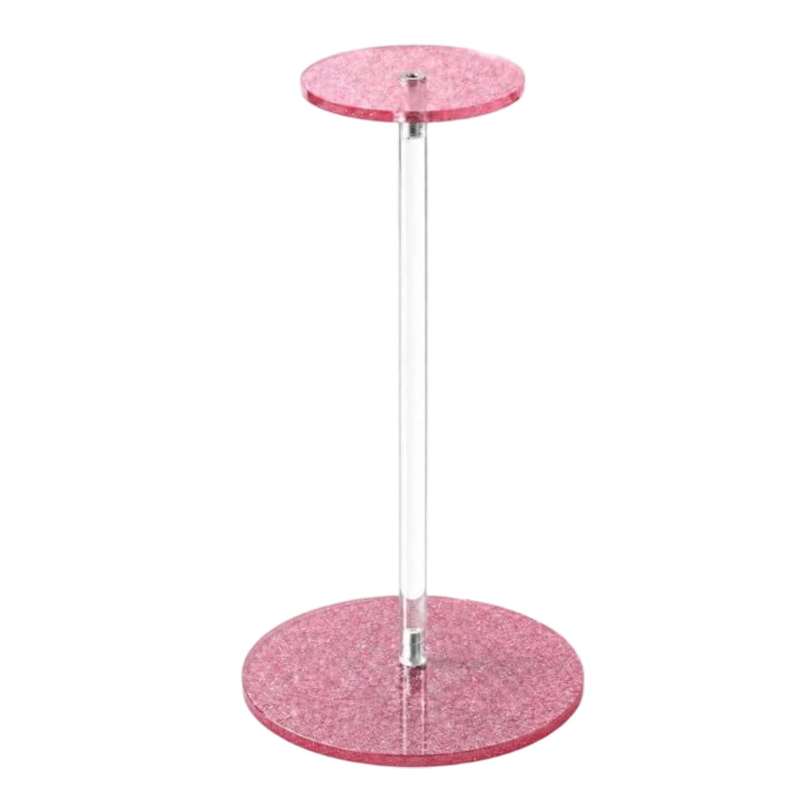 Tfaoys D Baseball Cap Isplay Holder, Tabletop Hat Stan With Clear Center Ro For Resser Esk An Shelf Storage Acrylic Hat Isplay Stan Baseball Cap Holder Bucket Tabletop Resser Shelf Clear Ro Entryway