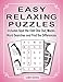 Easy Relaxing Puzzles: Includes Spot the Odd One Out, Mazes, Word Searches and Find the Differences