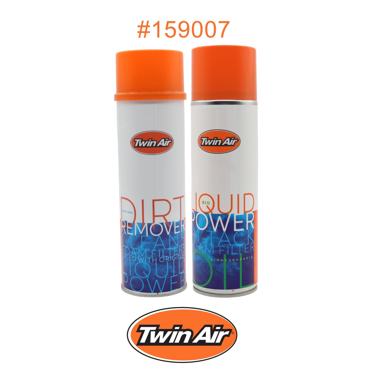 TWIN AIR Liquid Power Spray + Dirt Remover Cleaning Pack - 2x500ml